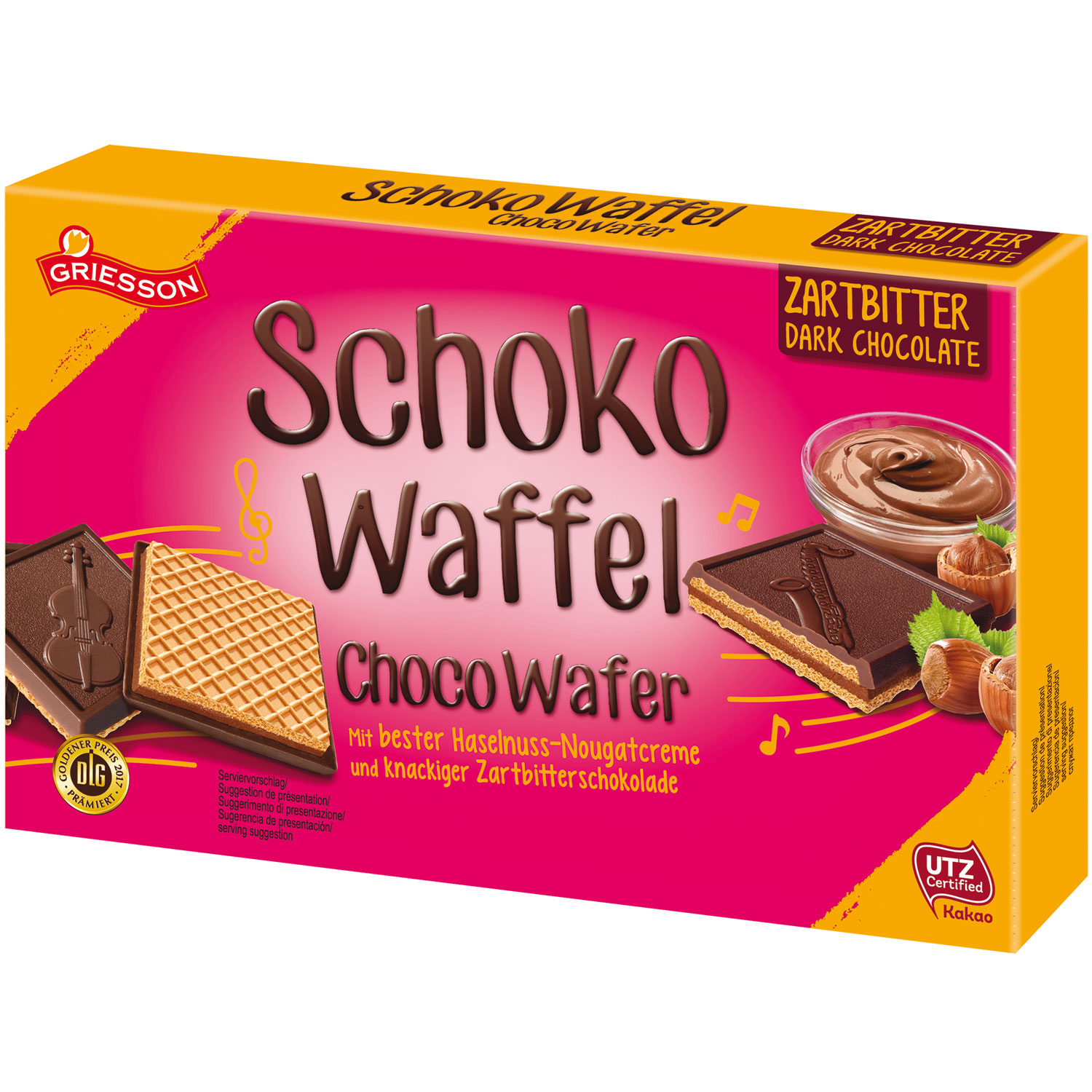 Griesson Schoko-Waffeln Zartbitter | Online kaufen im World of Sweets Shop