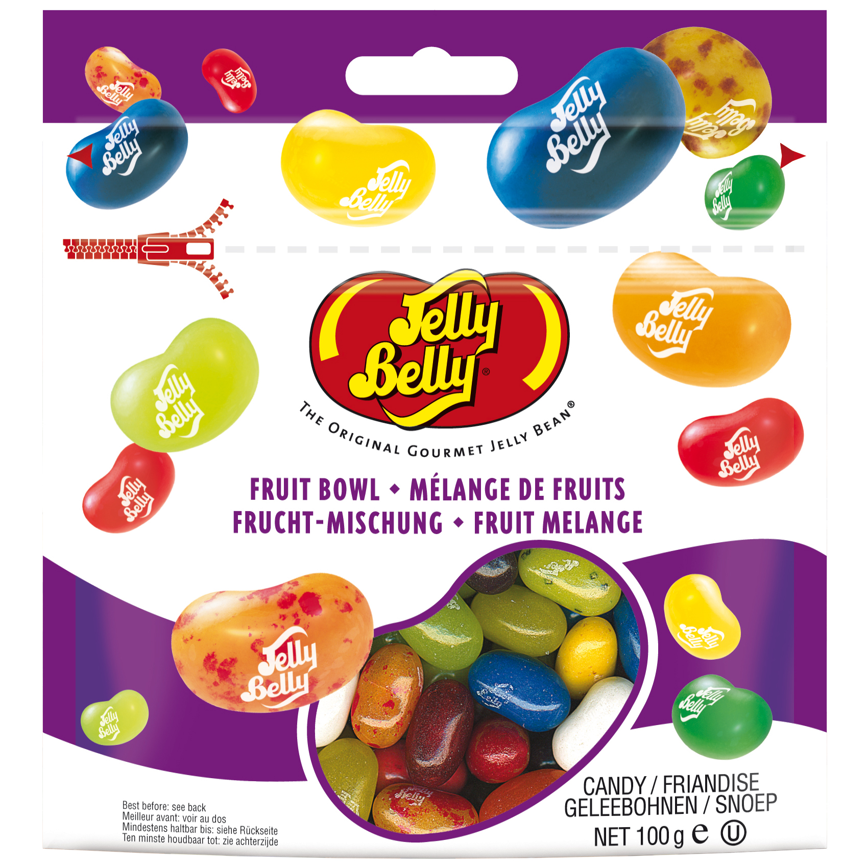 jelly belly frucht-mischung 100g