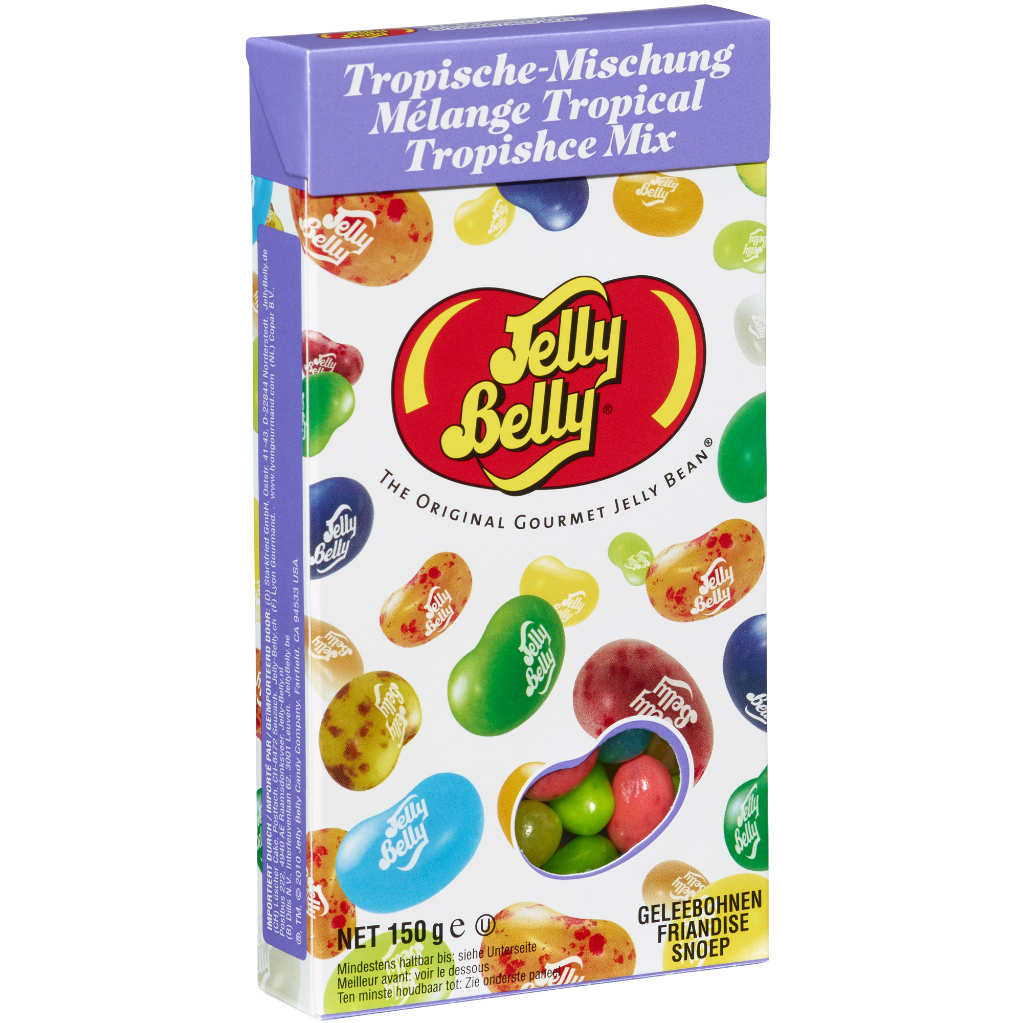 jelly belly tropische mischung flip-top-box 150g