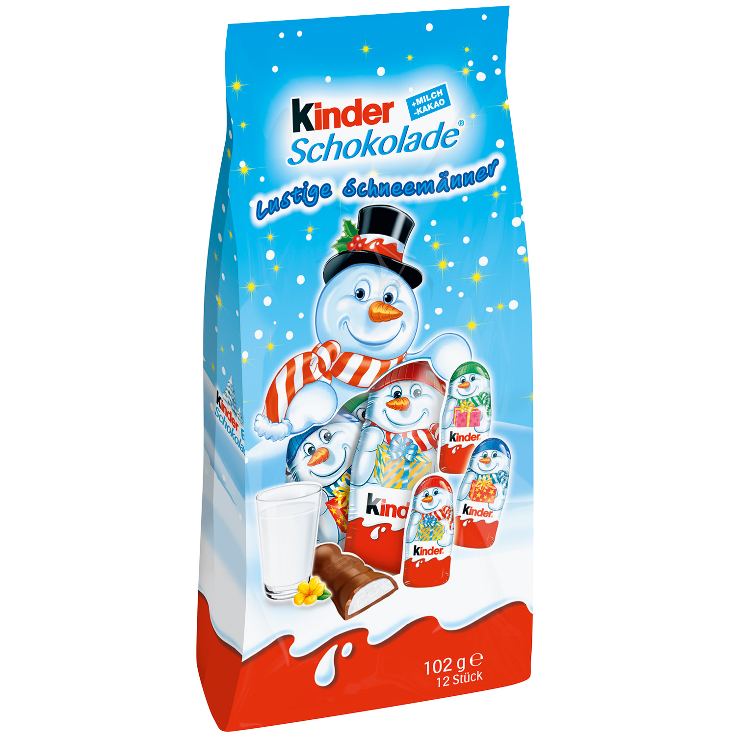 kinder Schokolade Lustige Schneemänner 102g | Online kaufen im World of ...