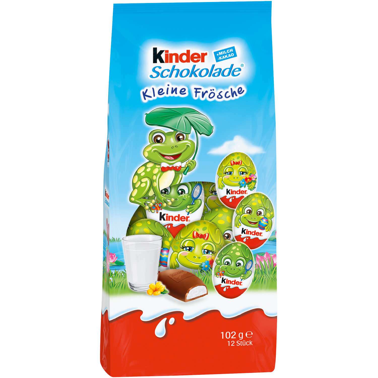kinder Schokolade kleine Frösche 102g | Online kaufen im World of ...