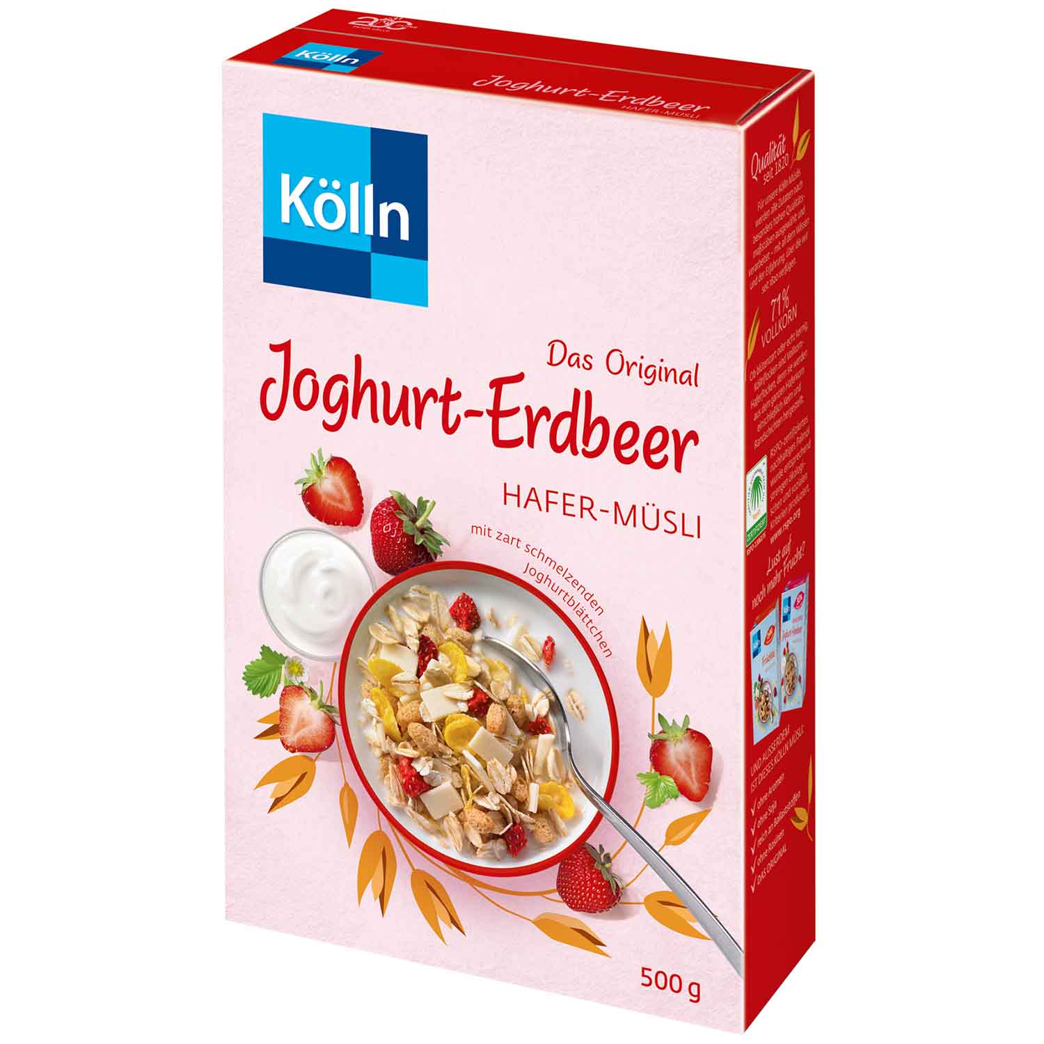 Kölln Hafer-Müsli Joghurt-Erdbeer 500g | Online kaufen im World of ...