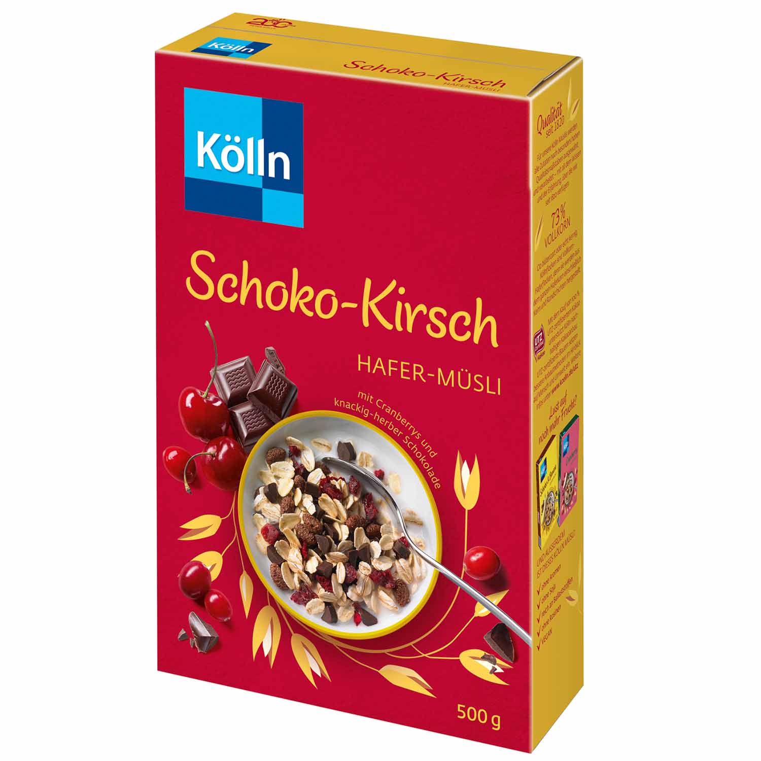 Kölln Hafer-Müsli Schoko-Kirsch 500g | Online kaufen im World of Sweets ...