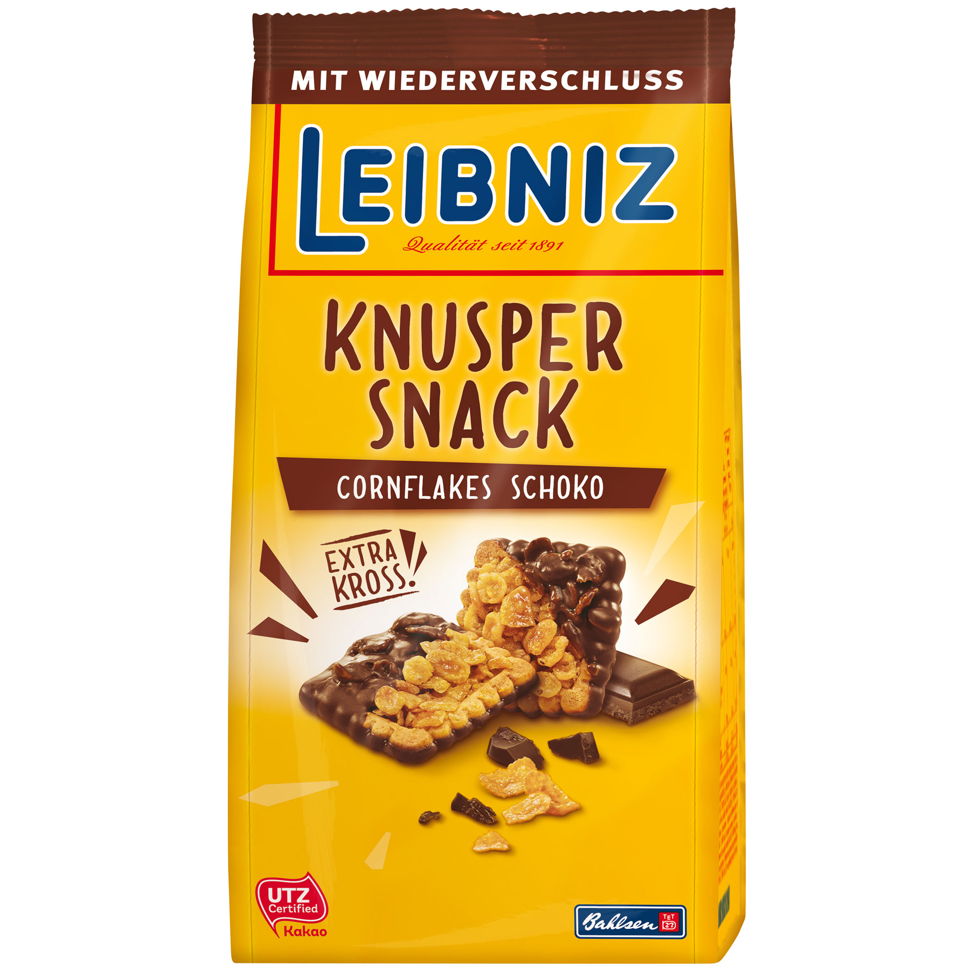 Leibniz Knusper Snack Cornflakes Schoko 150g | Online kaufen im World ...