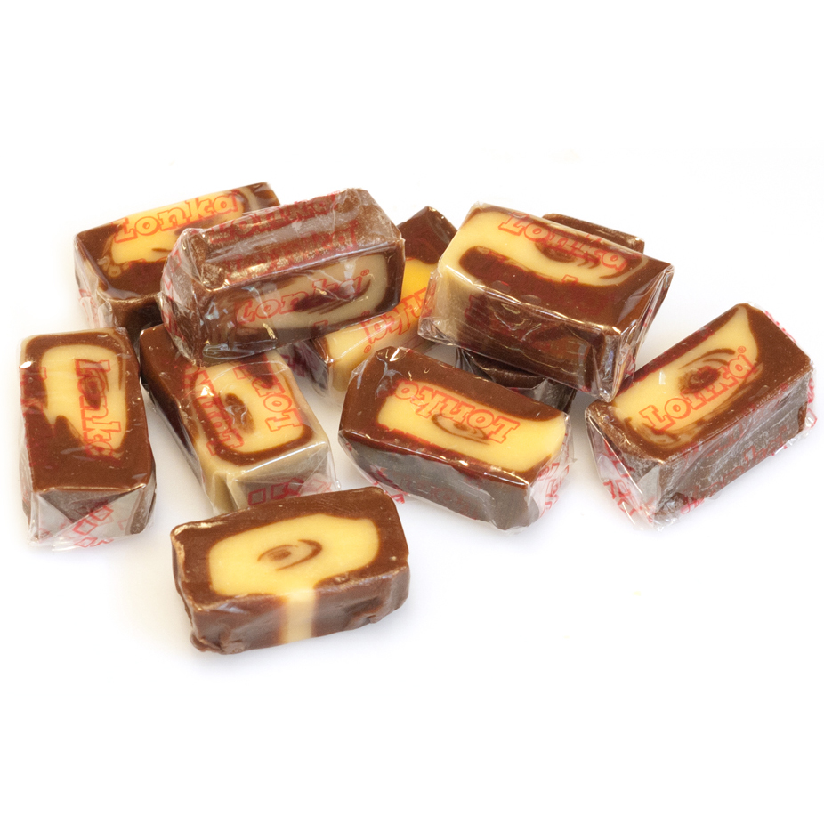 Lonka Caramels Duo Vanille-Choco | Online kaufen im World of Sweets Shop