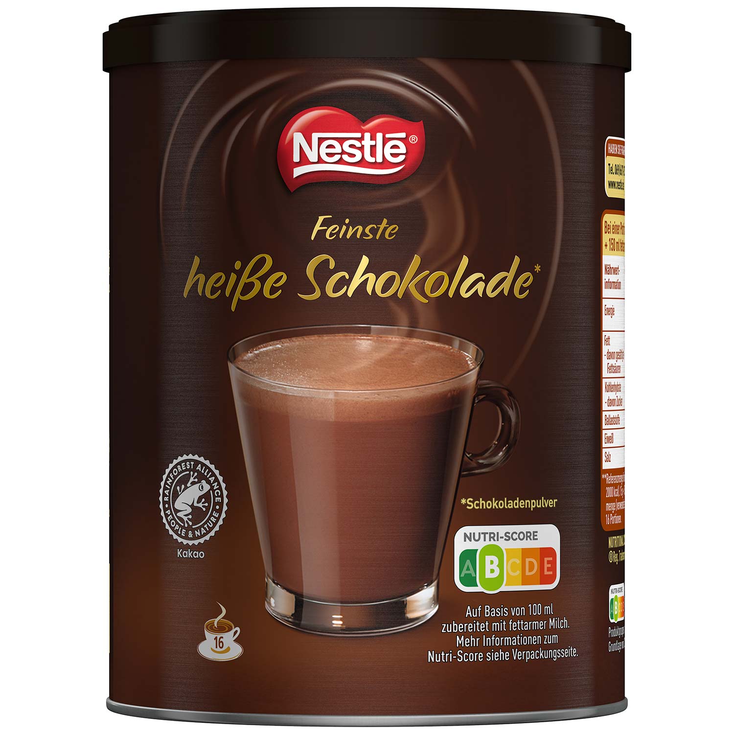Nestlé Feinste heiße Schokolade 250g | Online kaufen im World of Sweets ...