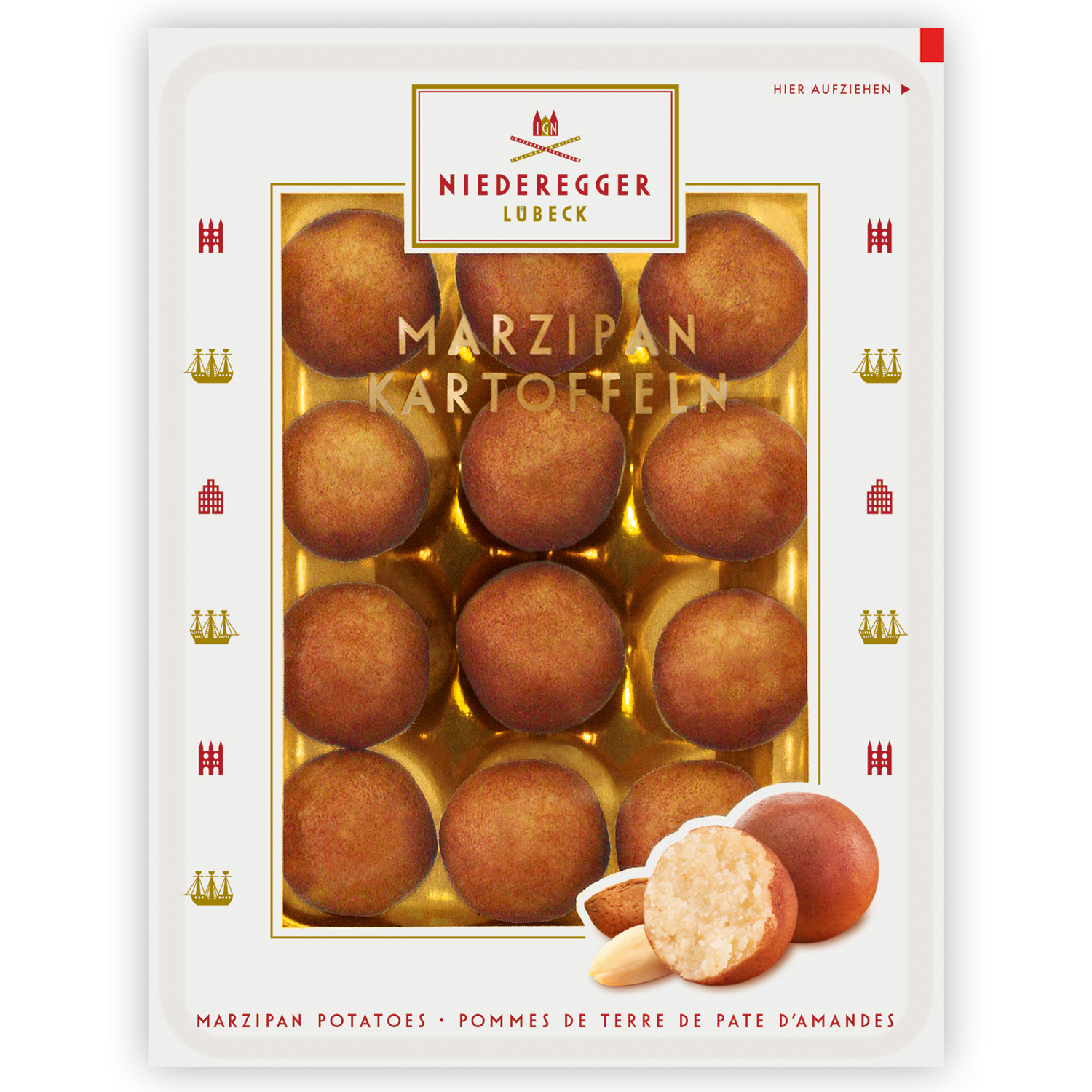 Niederegger Marzipan Kartoffeln 12er | Online kaufen im World of Sweets ...