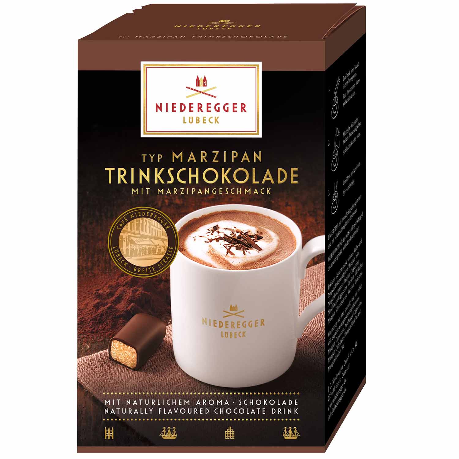 Niederegger Typ Marzipan Trinkschokolade 10er | Online kaufen im World ...