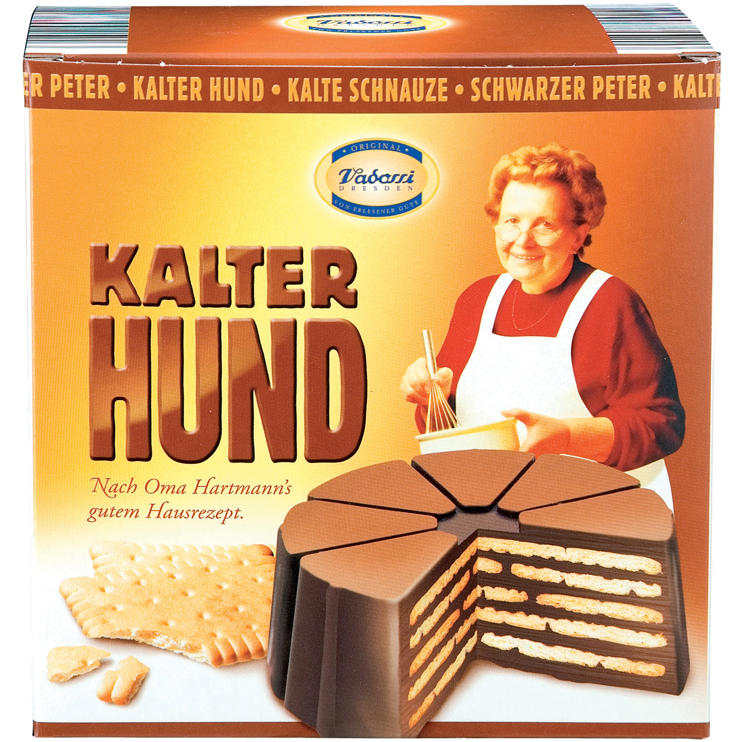 Oma Hartmanns Kalter Hund Kekstorte 500g | Online kaufen im World of ...