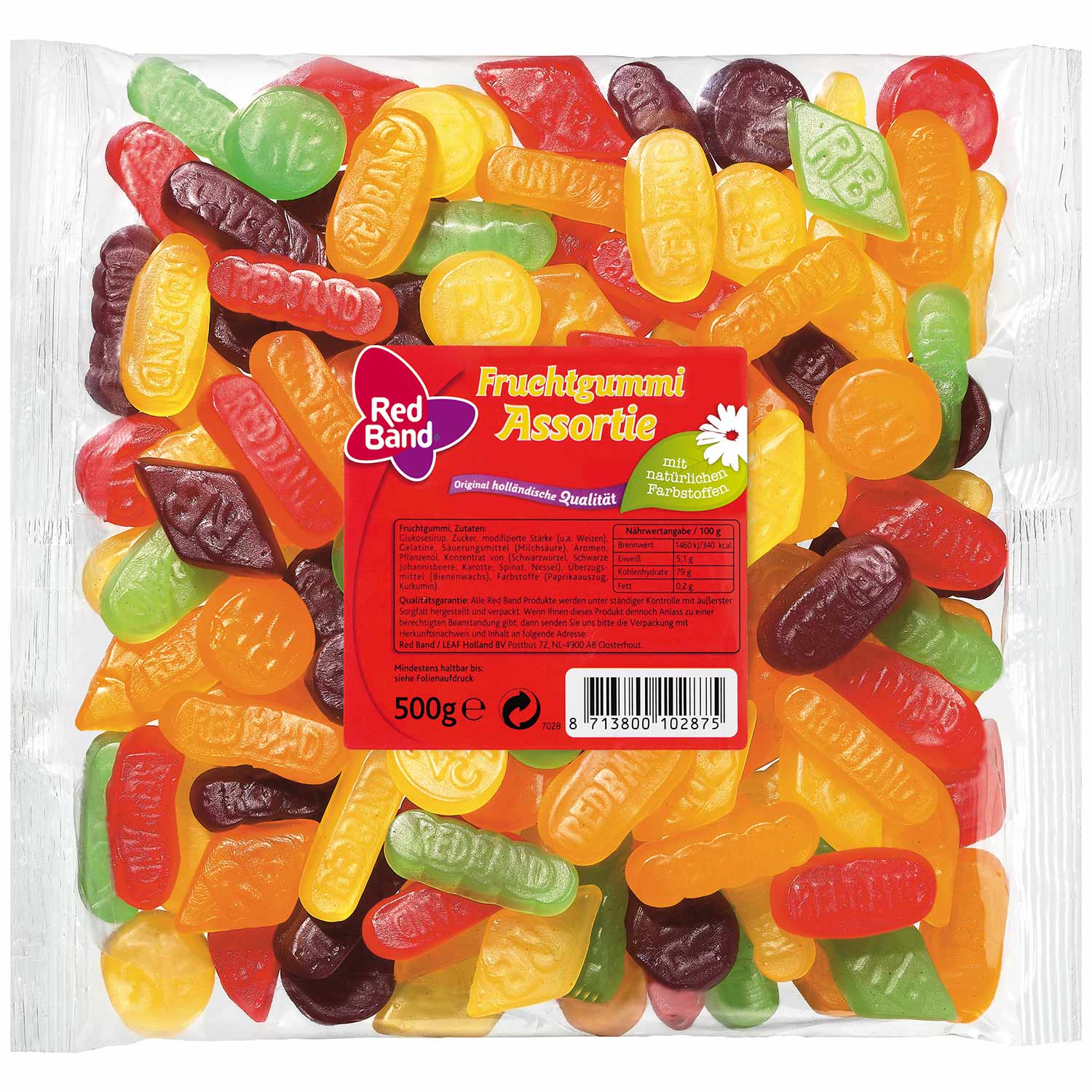 Red Band Fruchtgummi Assortie 500g | Online kaufen im World of Sweets Shop