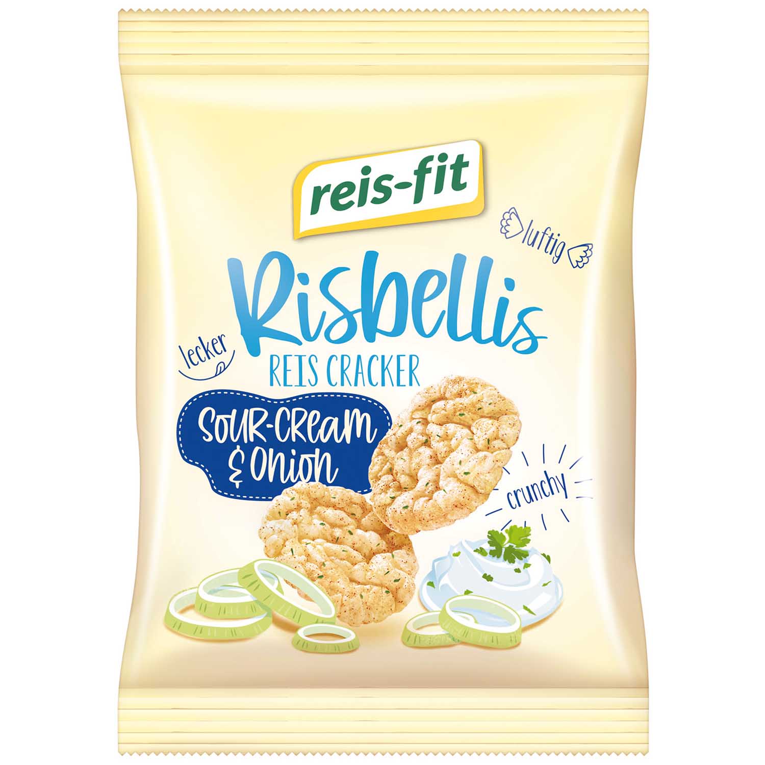 reis-fit Risbellis Sour-Cream & Onion 40g | Online kaufen im World of  Sweets Shop