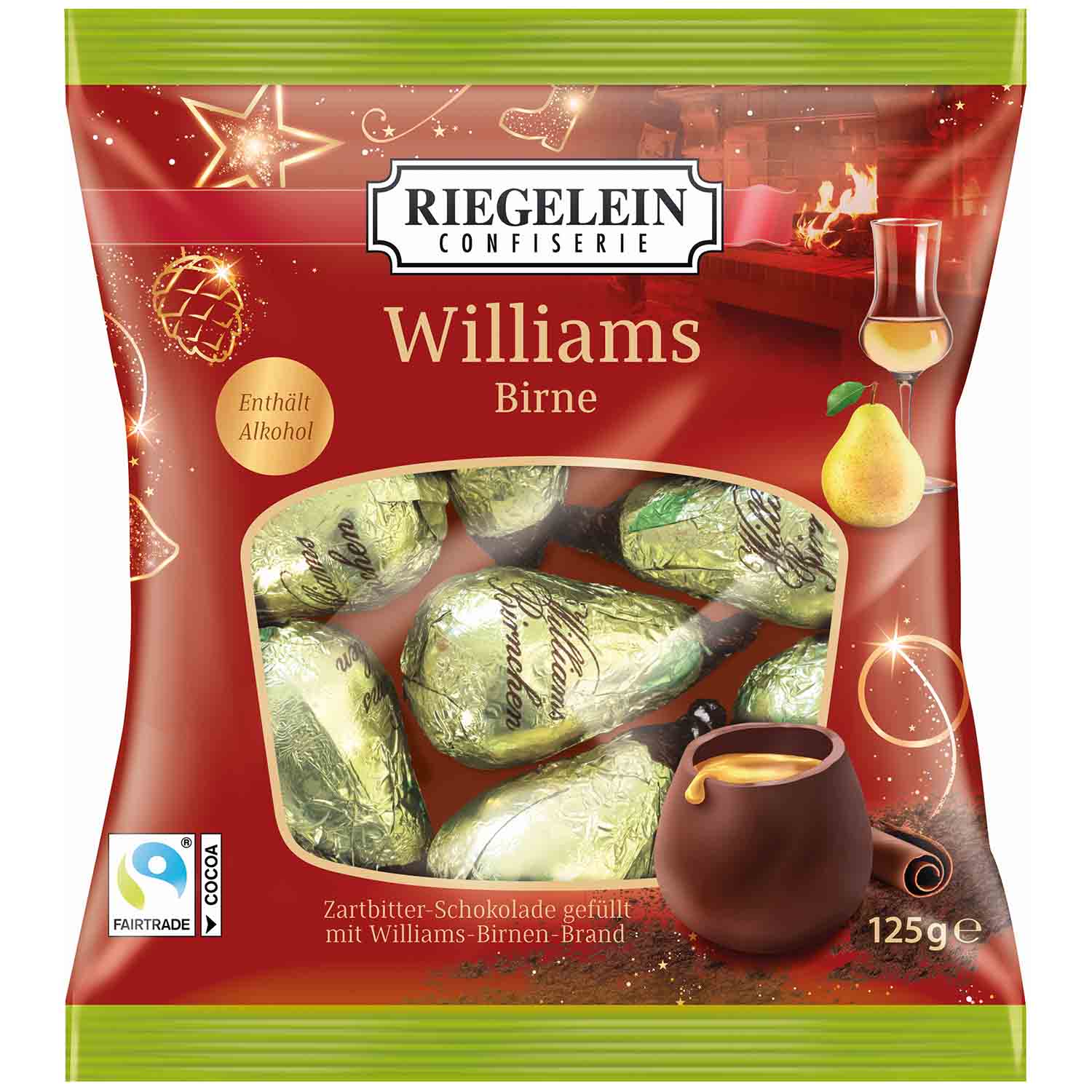 Riegelein Williams Birne 125g | Online kaufen im World of Sweets Shop