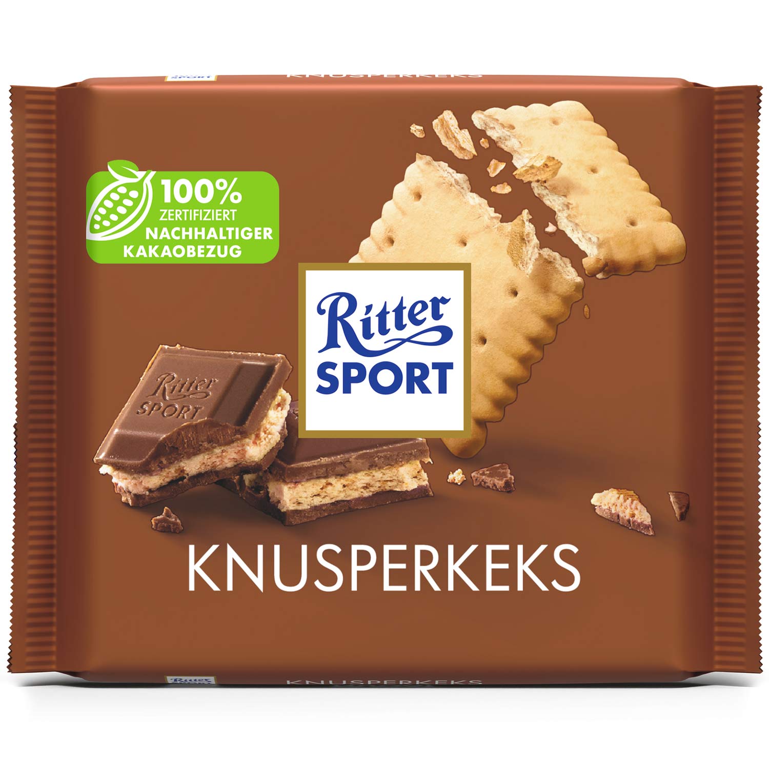 Ritter Sport Knusperkeks 100g | Online kaufen im World of Sweets Shop