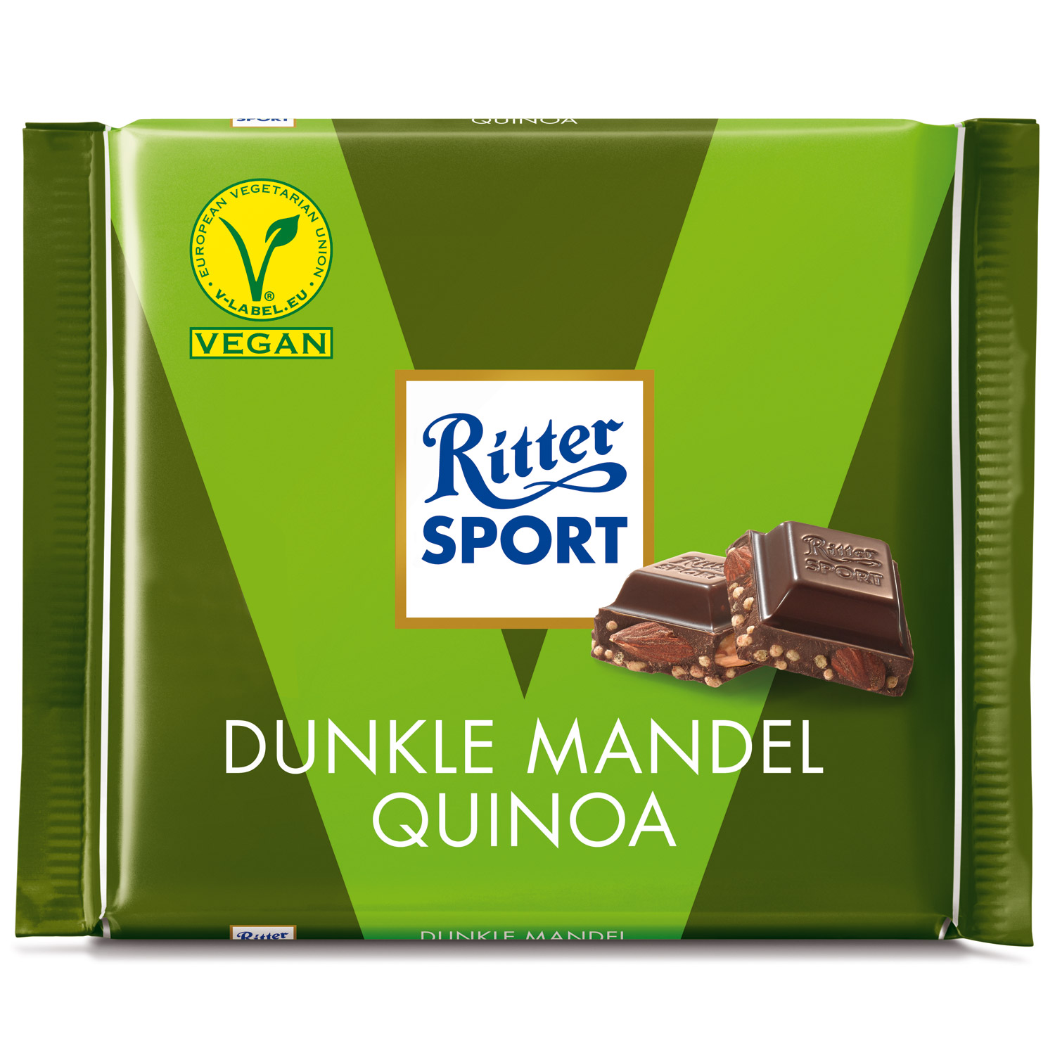 Ritter Sport Dunkle Mandel Quinoa | Online kaufen im World of Sweets Shop