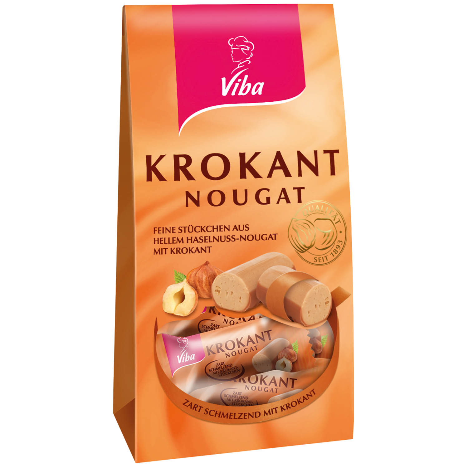 Viba Nougat Krokant Minis 120g | Online kaufen im World of Sweets Shop