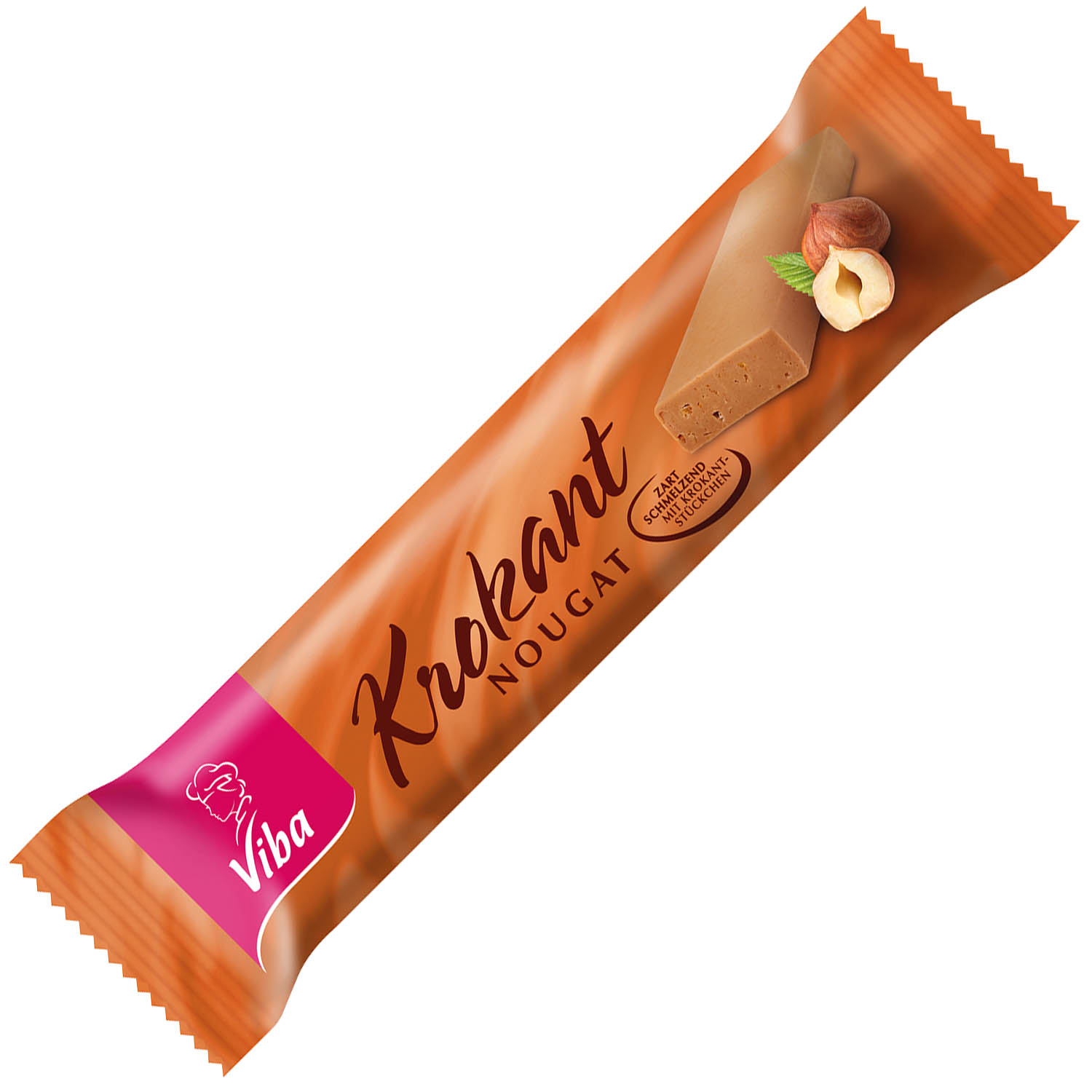 Viba Nougat Krokant Riegel 75g | Online kaufen im World of Sweets Shop