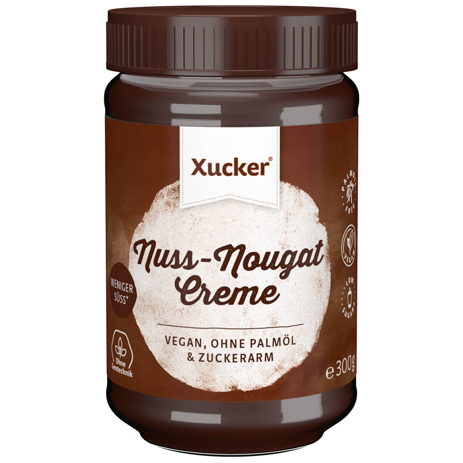 Xucker Nuss-Nougat-Creme 300g | Online kaufen im World of Sweets Shop