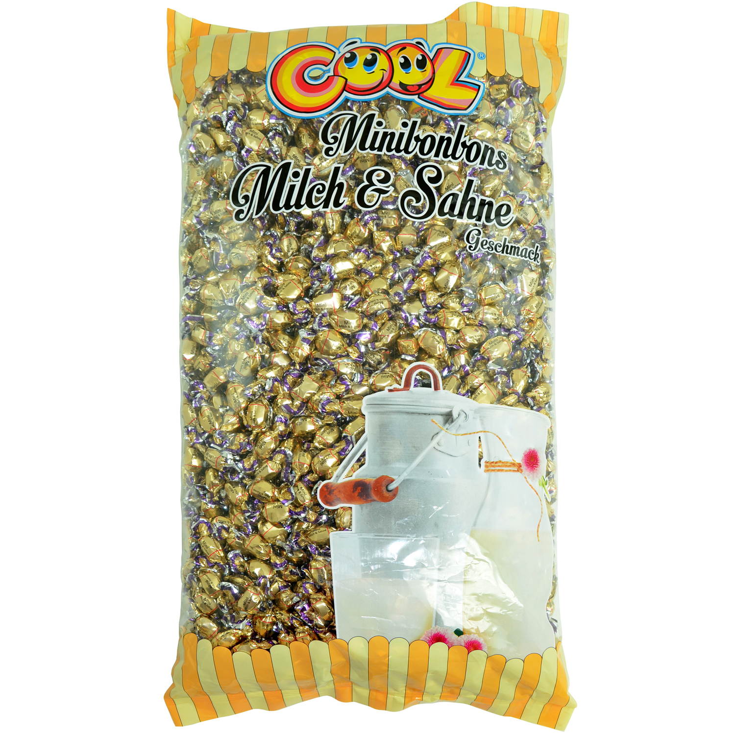 Cool Mini Bonbons Milch &amp; Sahne 3kg | Online kaufen im World of Sweets Shop