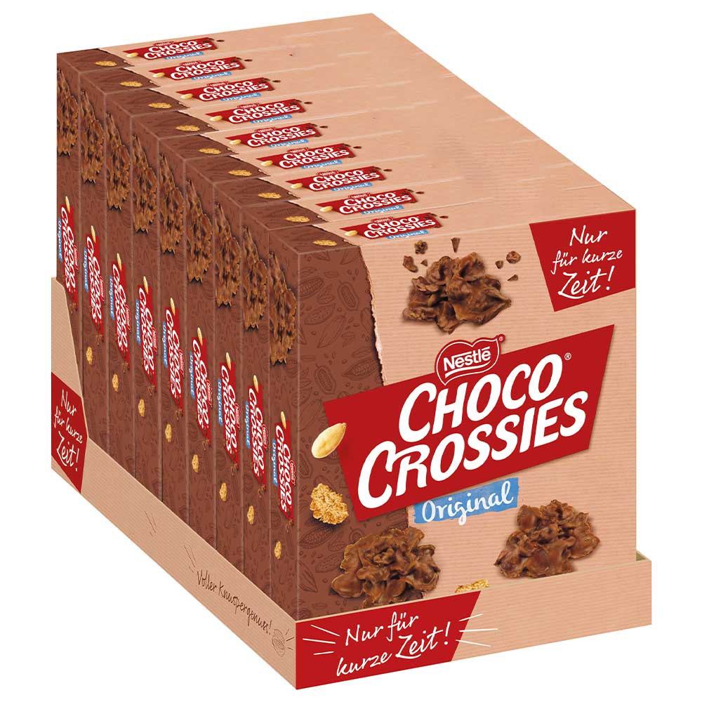 Choco Crossies Original 4×75g | Online kaufen im World of Sweets Shop