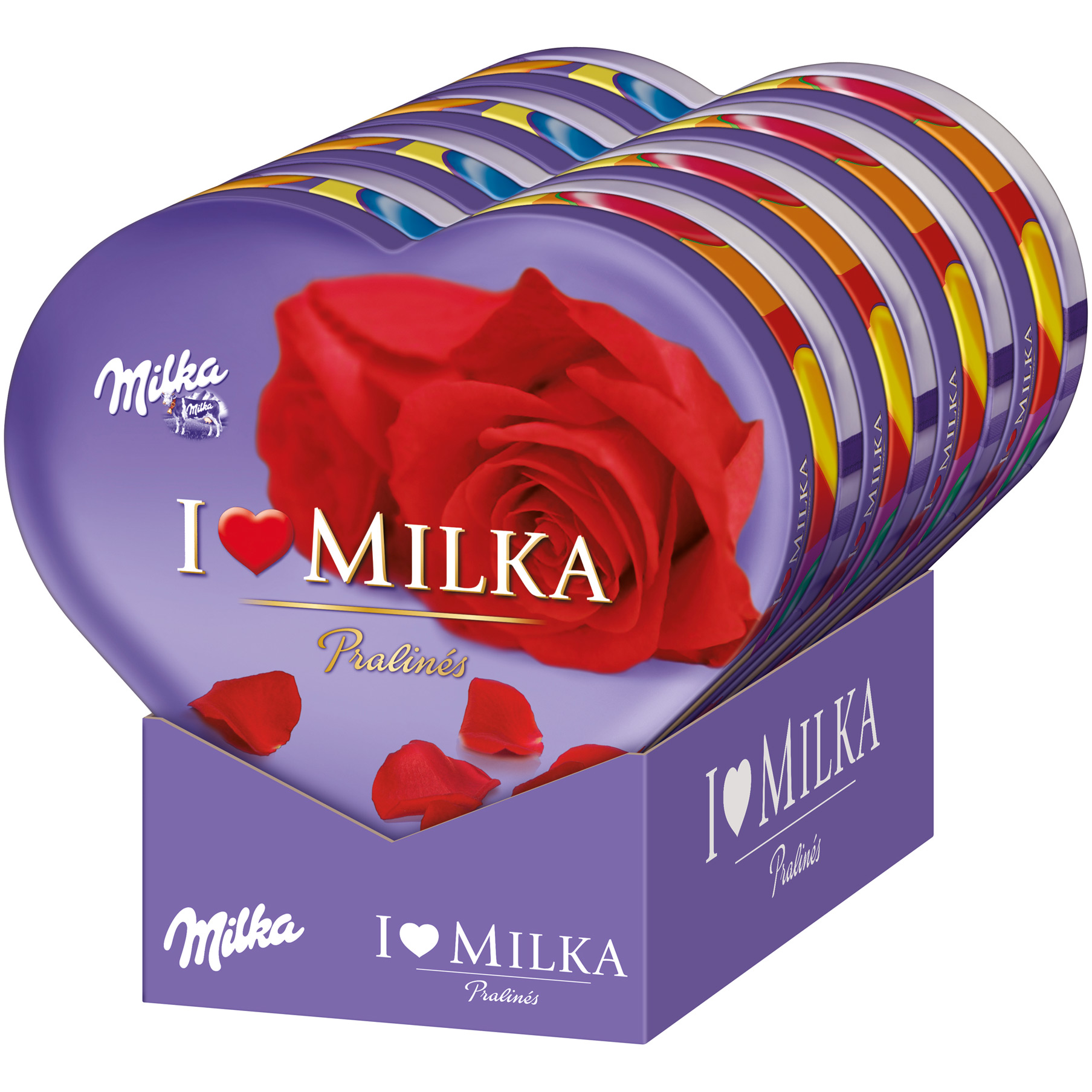 Milka Herz Schokolade