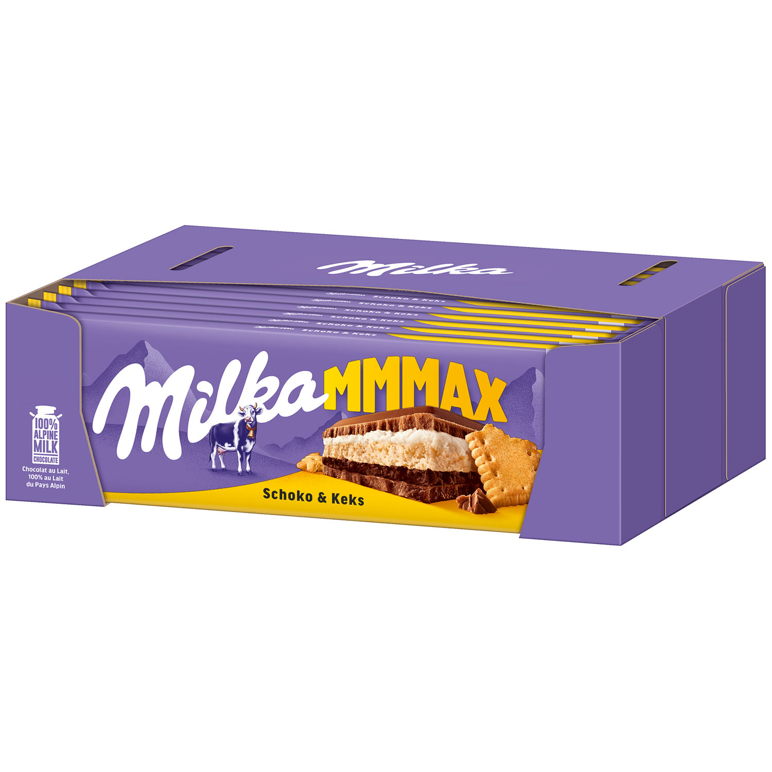Milka Mmmax Schoko &amp; Keks 300g | Online kaufen im World of Sweets Shop
